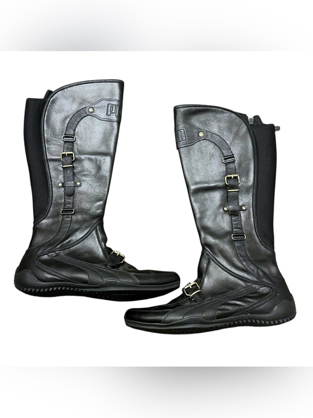 Y2K Puma Berlin Boxing Riding Boots